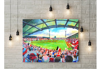 Brentford FC Griffin Park Stadium Wall Art Canvas